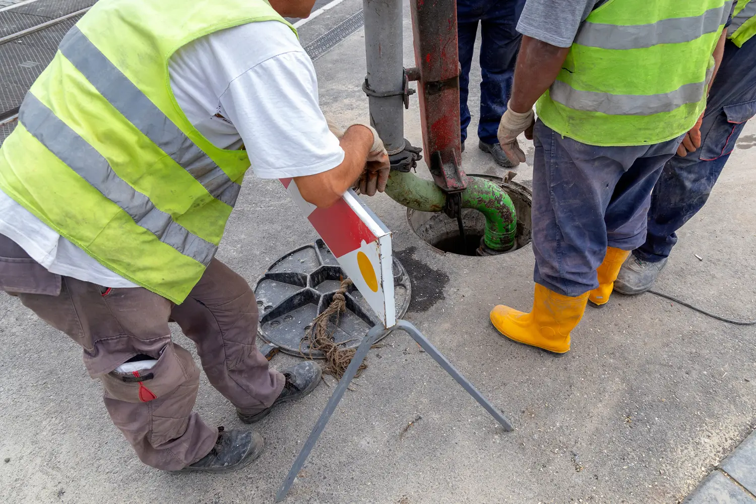 CCTV drain survey inspection in Whitchurch